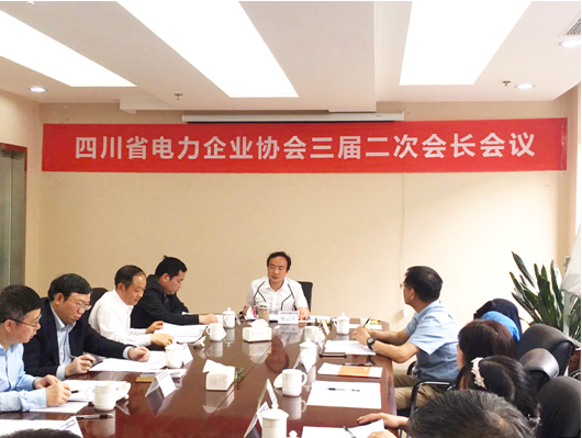 总司理陈云出席川电工程协会三届二次会长事情聚会