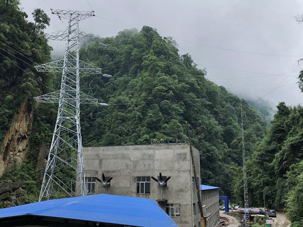 四川天全白沙河流域送出新建工程顺遂投运