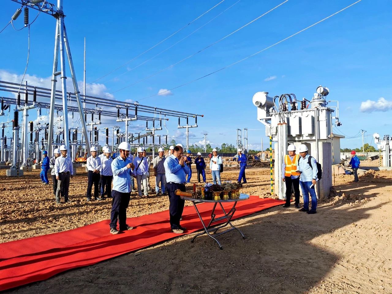 柬埔寨国家电网磅通230kV变电站工程顺遂带电乐成