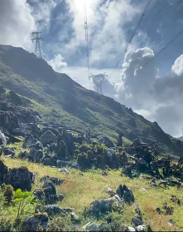 专项线路巡视，，，，，，助力“西电东送”通道清静平稳运行