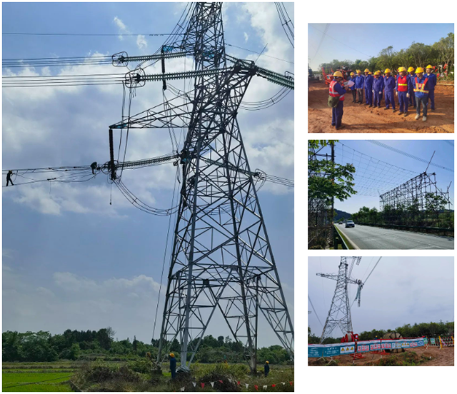 500kV咸梦Ⅱ回线跨高速公路刷新工程完工投运