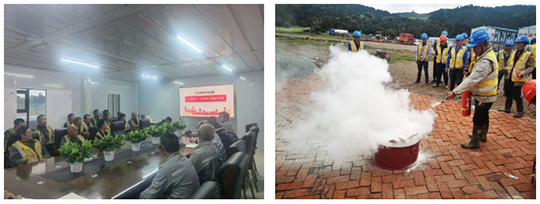 集团各单位组织开展清静生产月系列活动