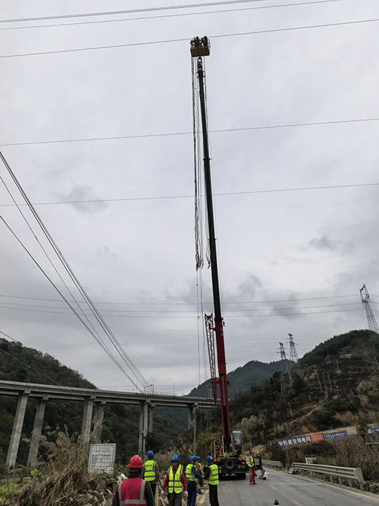 隆林委乐至革步公路一期工程500kV天平Ⅱ线迁改工程顺遂完成