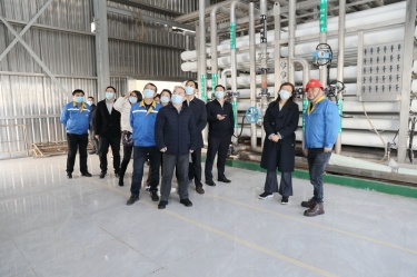 浙江省碳达峰碳中和事情督查组莅临凯发K8国际纸业调研